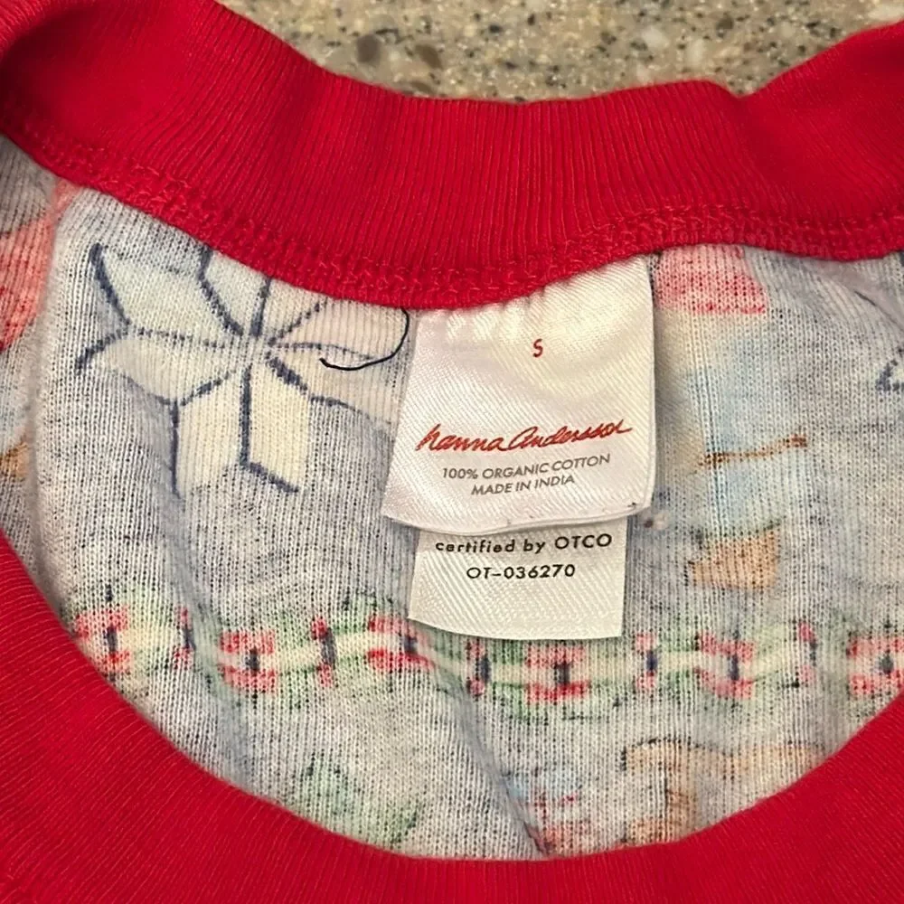 HANNA ANDERSSON Gnome Christmas Fair Isle Pajama Top